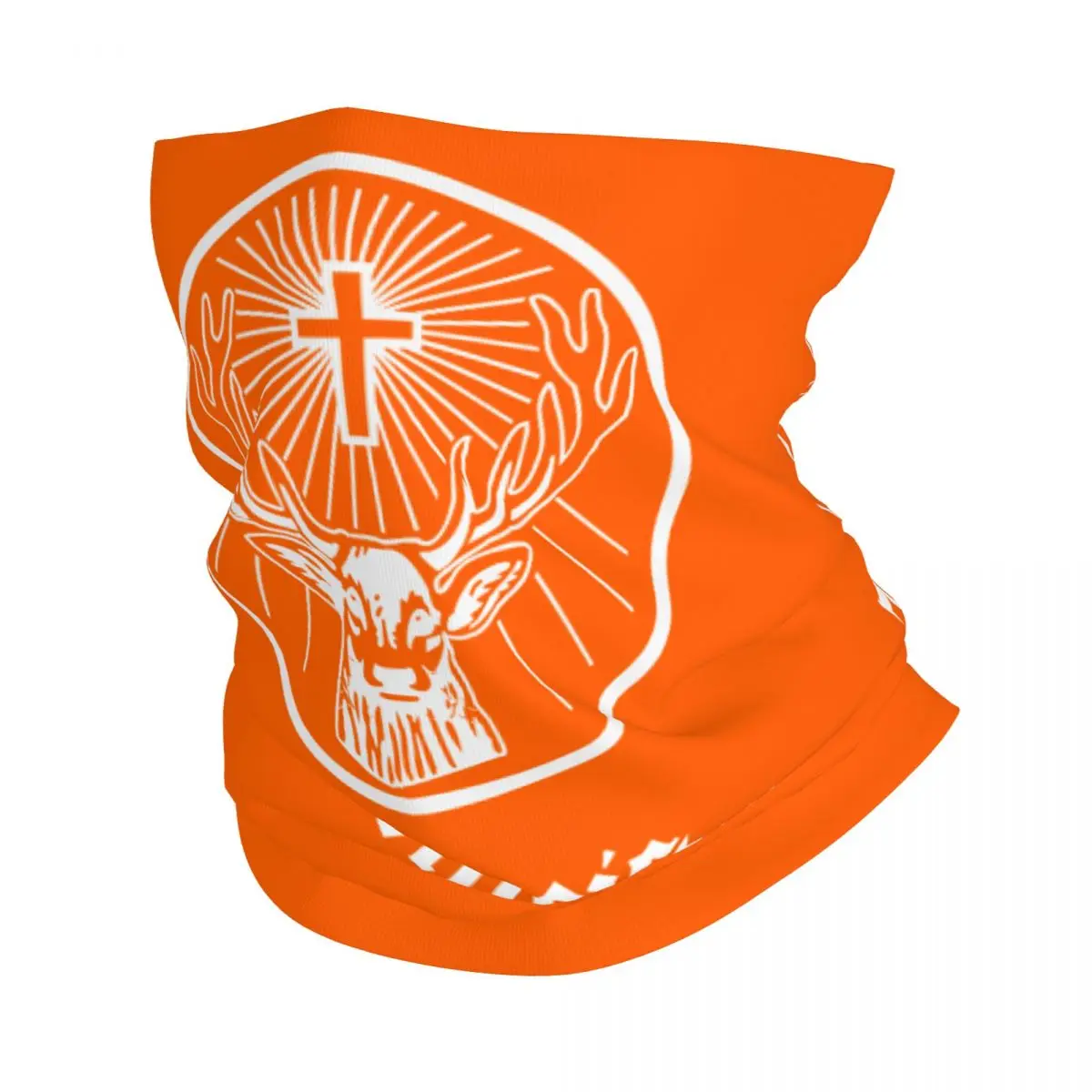 

Jagermeister Logo Neck Gaiter Women Men UV Protection Winter Bandana Scarf for Hiking