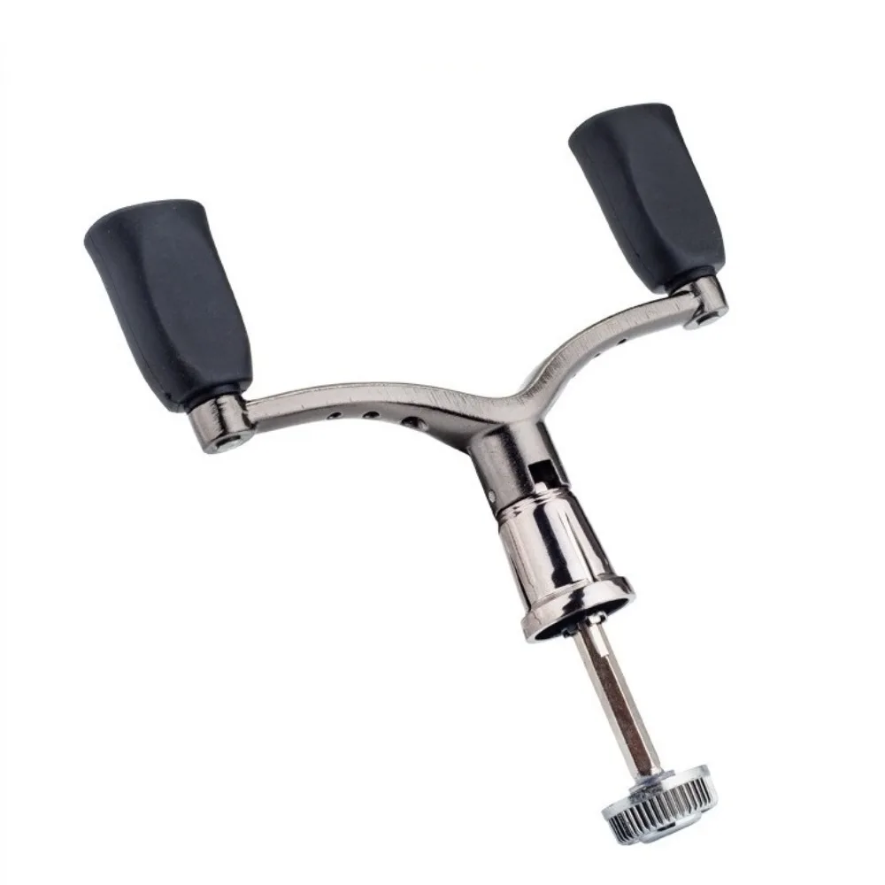 Doppelrollen-Angelrollengriff, leicht, ergonomisches Design, Angelknopfgriff, wiederverwendbar, stabiler Wippe, Spinnrolle, Ersatz – Detail 6