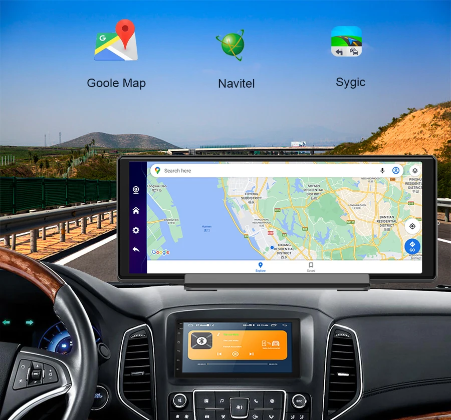 ȵ̵ 10.0 GPS ׺̼, 10.26 ġ ڵ DVR ADAS  ķ, 1080P Ĺ ī޶,  ڴ, 4G   ķ,  , ǰ