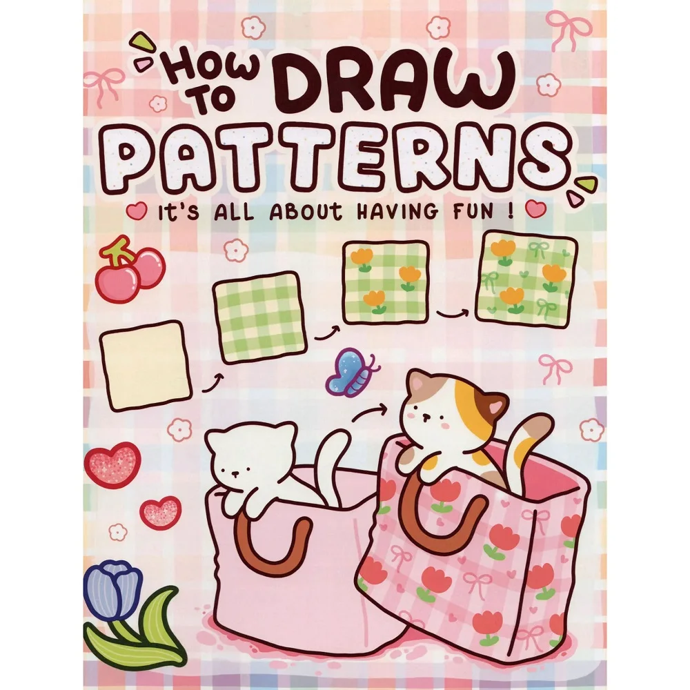 Libro da colorare per adulti/bambini: come disegnare modelli: guida passo dopo passo facile e divertente per creazioni uniche, coltiva l'immaginazione