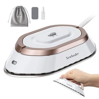 Mini Travel Iron for Clothes Dual Voltage Handle Electric Ironing Machine 30S Fast Heating Dry Wet Irons Garment Household Tools 1