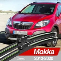 For Opel Mokka 2012-2020 Front Windshield Wiper Blades 2pcs Windscreen Window Accessories 2013 2014 2017 2018 2019 2020 2021 1