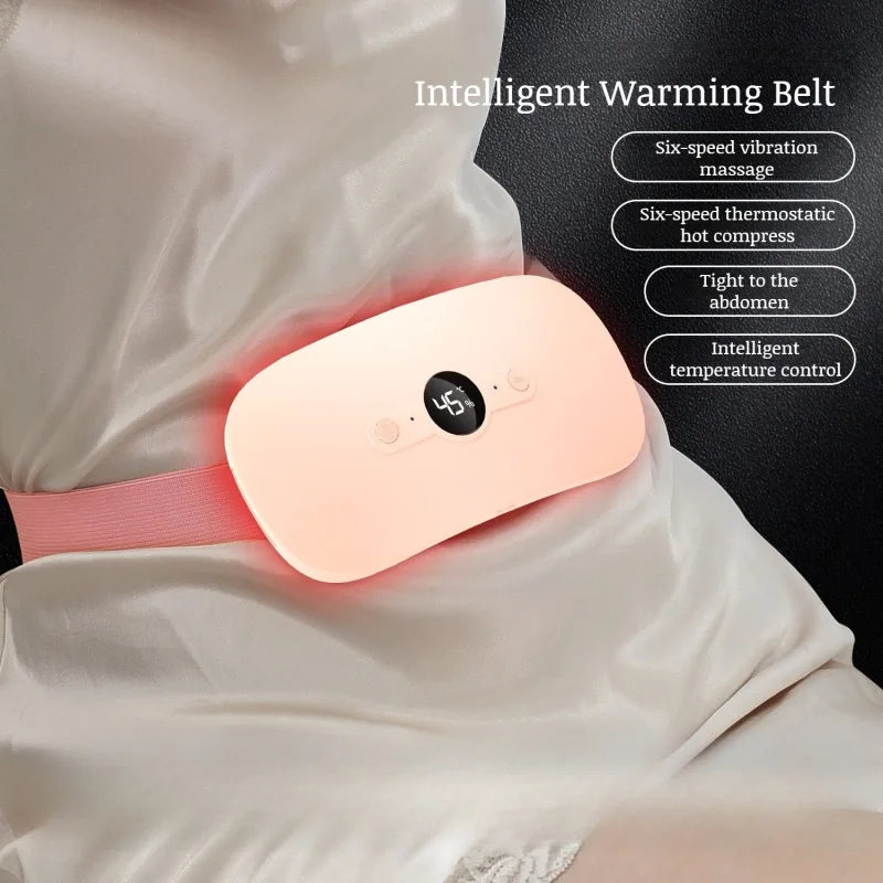 Multifunctional Quick Heat Massage Belt Heated Belt Quick Heat Indoor Hot Compress Vibration Massage