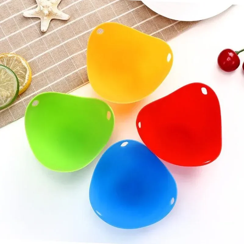 1PC Silicone Egg Poacher Poaching Pods Pan Mould Egg Mold Bowl Rings Cooker Boiler Kitchen Cooking Tool Accessories Gadget,egg poacher,silicone egg poacher,silicone baking mold