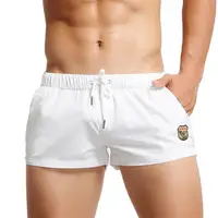 SEOBEAN Men's Summer Beach Shorts Swimwear Trunks Board Short Pants Male Gym Shorts Swim Surf Fitness Quick Dry Shorts 1