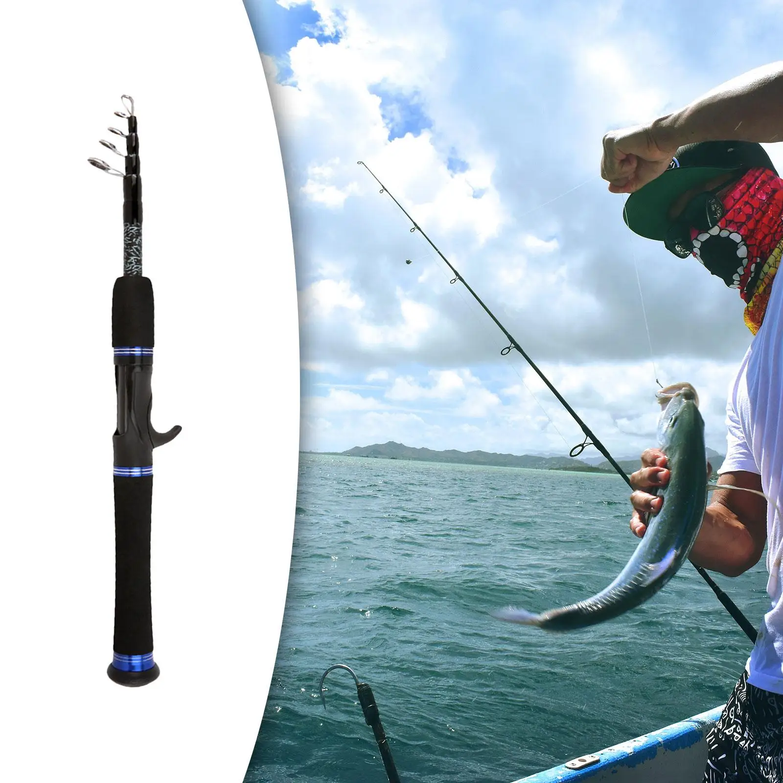 Telescopic Fishing Rod Durable Casting Fishing Rods Fish Rod Portable