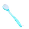 1Pc Long Handle Bath Brush Soft Hair Bath Brush Back Ball Brush Bathroom Body Brushes Mud Back Scrubber Shower Massage Brushes 1