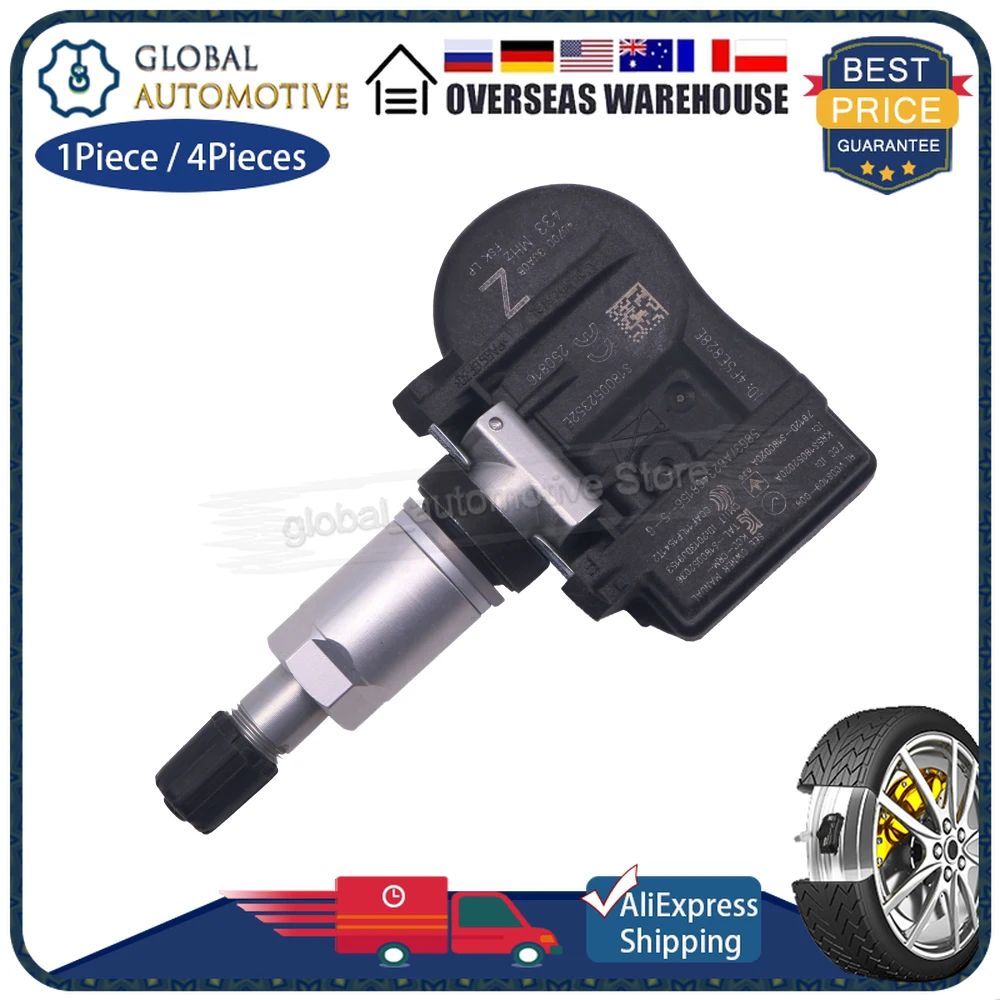 Sensores de presión de aire para neumáticos, 433MHz, 407003JA0B, 40700-3JA0B, TPMS, para INFINITI, JX, NISSAN, ALTIMA, MAXIMA, MURANO, PATHFINDER