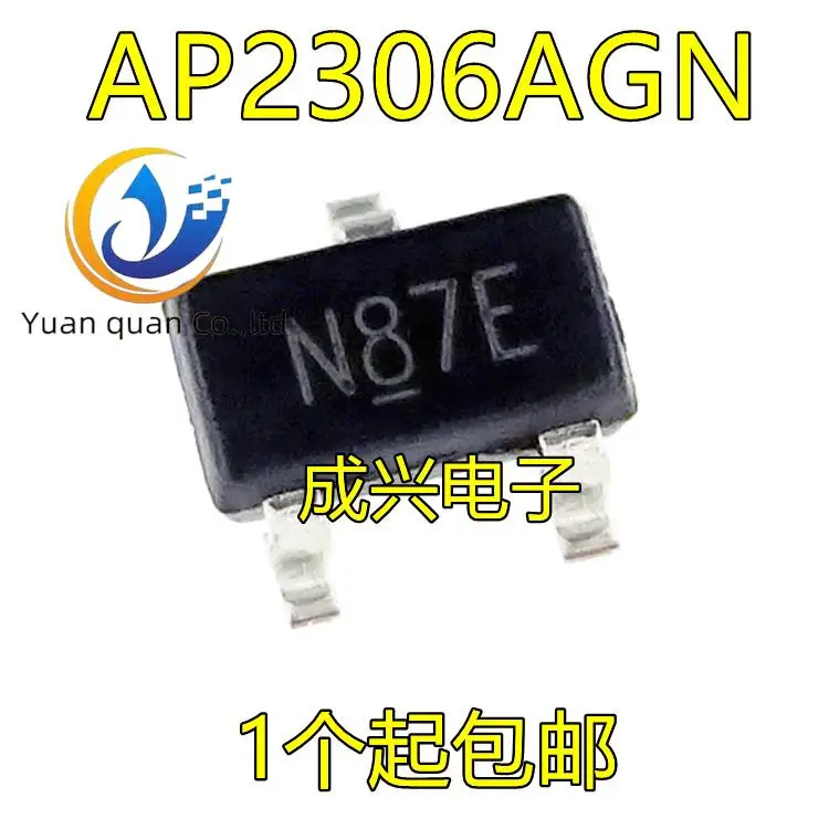 

Оригинальный Новый AP2306 AP2306AGN Шелковый экран: N8 Соединительный полевой транзистор SOT23, 20 шт.