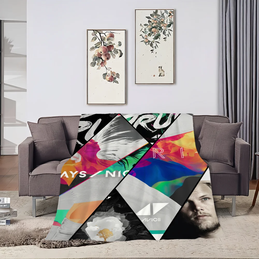Singer A-AviciiS Skicomfort warm Soft Home Kids Lunch Blanket Suitable for Living Room Office Daily Travel Gifts 3