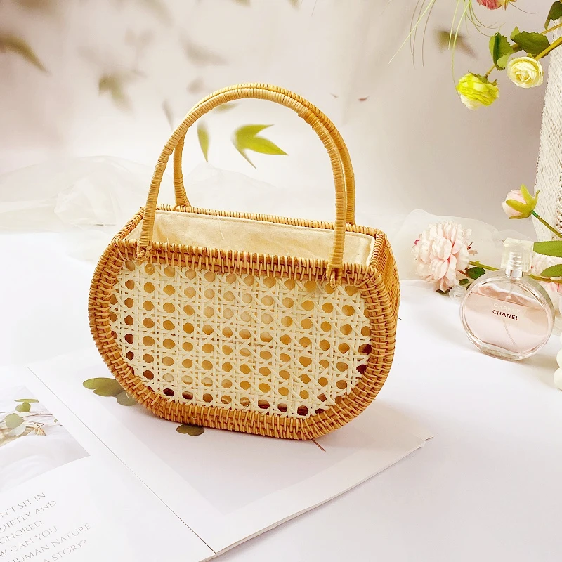 Rattan Tasche Handtasche Aus Korb Rattan Tasche Handtasche