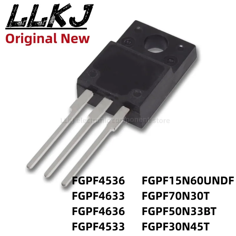 

1pcs FGPF4536 FGPF4633 FGPF4636 FGPF4533 FGPF15N60UNDF FGPF70N30T FGPF50N33BT FGPF30N45T TO-220F MOS FET