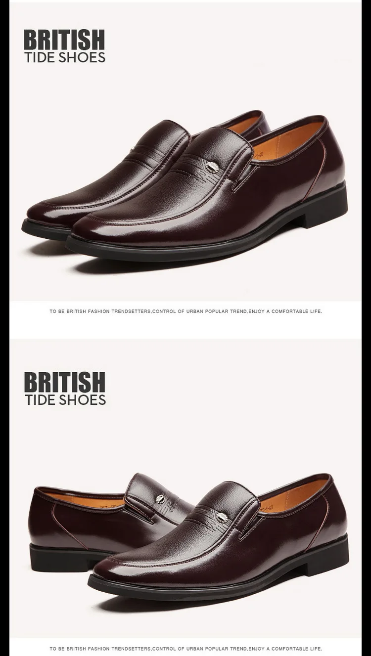 Lieder Männer Formal Mark 2024 Männer Loafers Mokassinen Atmungsaktiv Slip-on Schwaarz Fuerschue Plus Gréisst 38-44_voghion.com