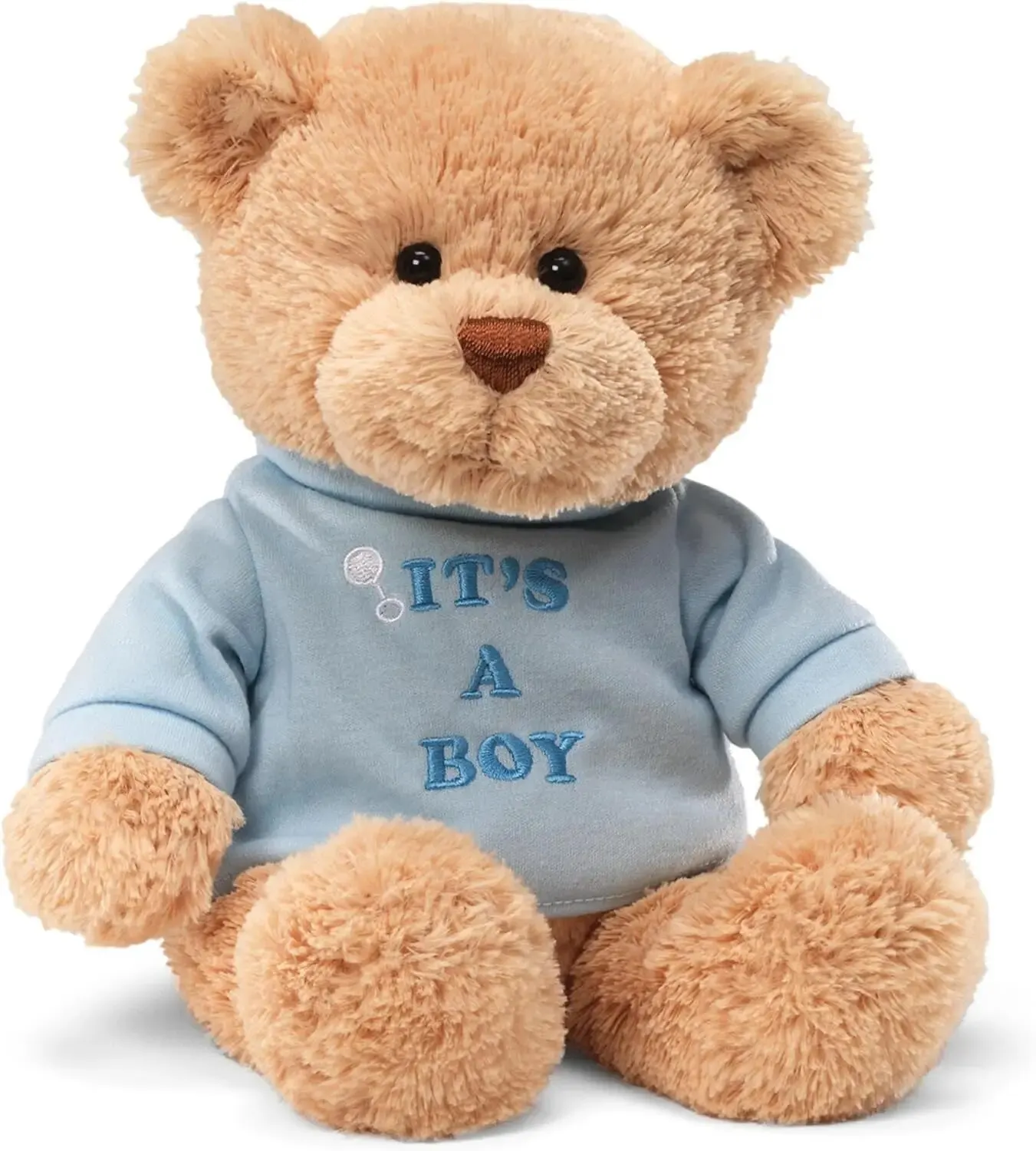 Customizable Teddy Bear with White T-Shirt, 11