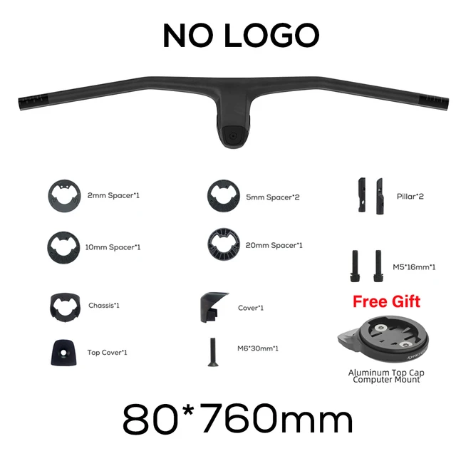 Syncrosフルカーボンic sl wc 740-780ミリメートルmtb統合