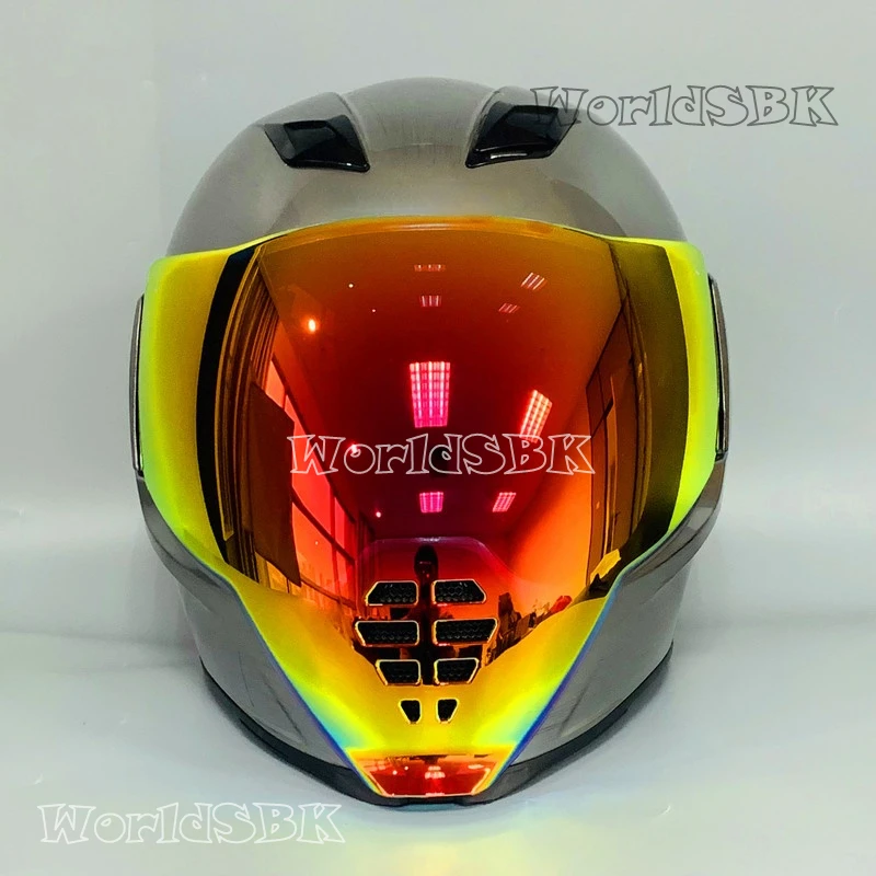 Motorcycle ICON Airflite Visor Shield Fliteshield Mirrored