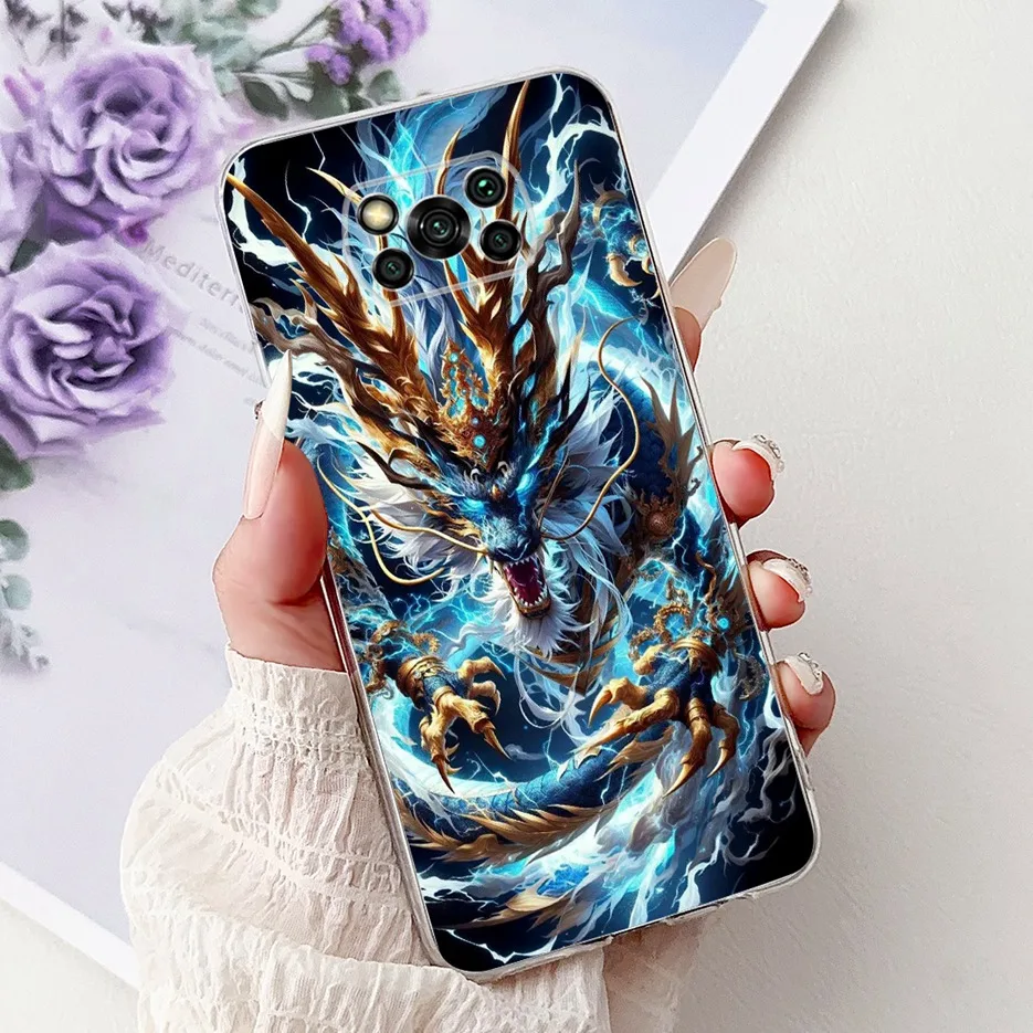 Fashionable Painted Soft Slim Phone Case for Xiaomi Poco X3 Series