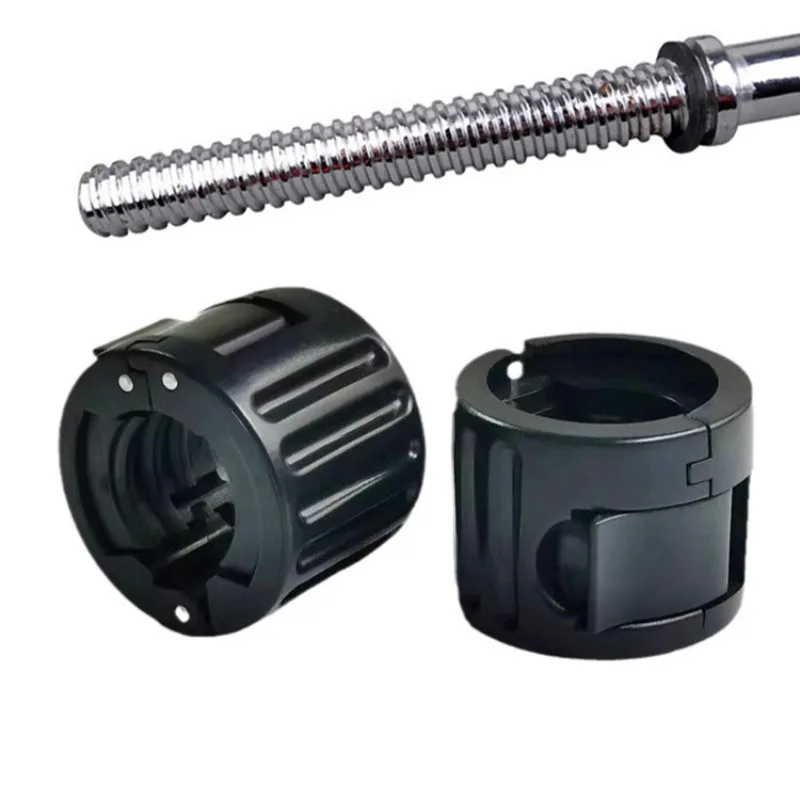 25mm Barbell Collar Threaded Slot Quick Release Weight Bar Plate Locks ...