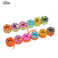 1Pcs Scuba Diving Aluminum Alloy Mini Spool Finger Reel Pendant With High-quality Nylon Ropes Souvenirs For Diving Enthusiasts 2
