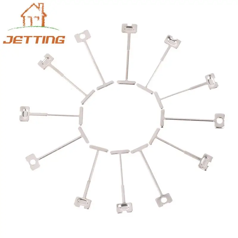 Tile Leveling System Clearance Tool Construction Tool 100pcs 0.9/1.2/1.5mm Steel Needle Sample Can Replace Tile Leveling Device tile spacers tile leveling clips tile leveling tools