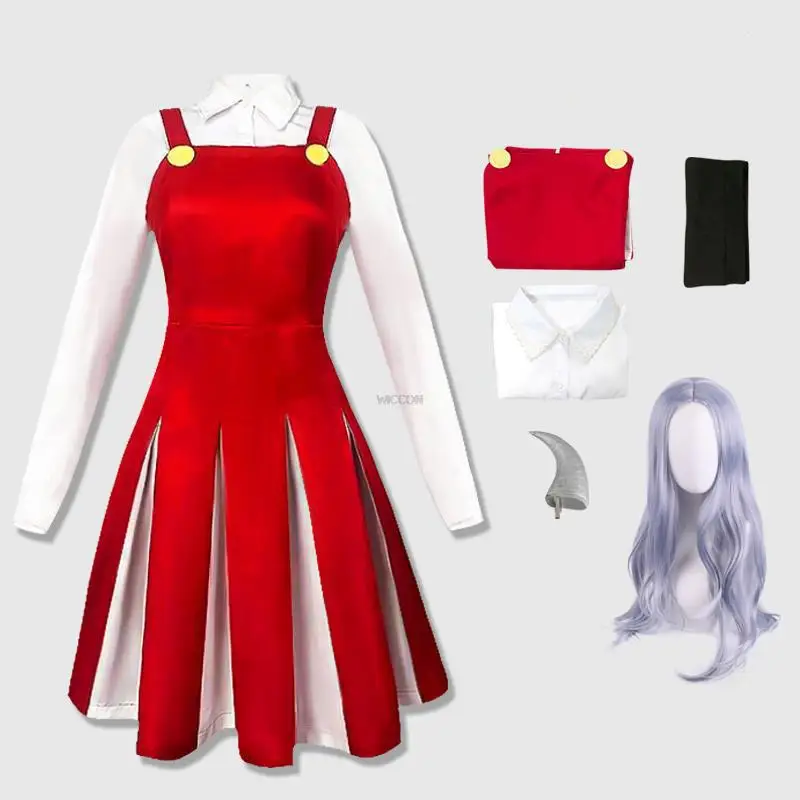 

Anime My Hero Academia Season 4 Eri Cosplay Costume Uniform Dress Halloween Costume Wig Full Set Outfit