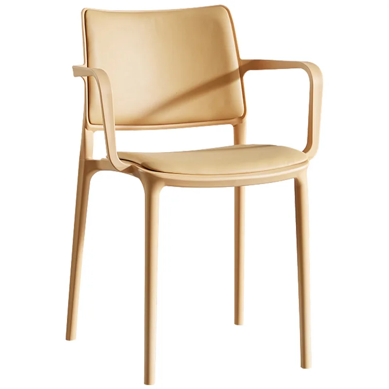 

Simple backrest household leisure stool