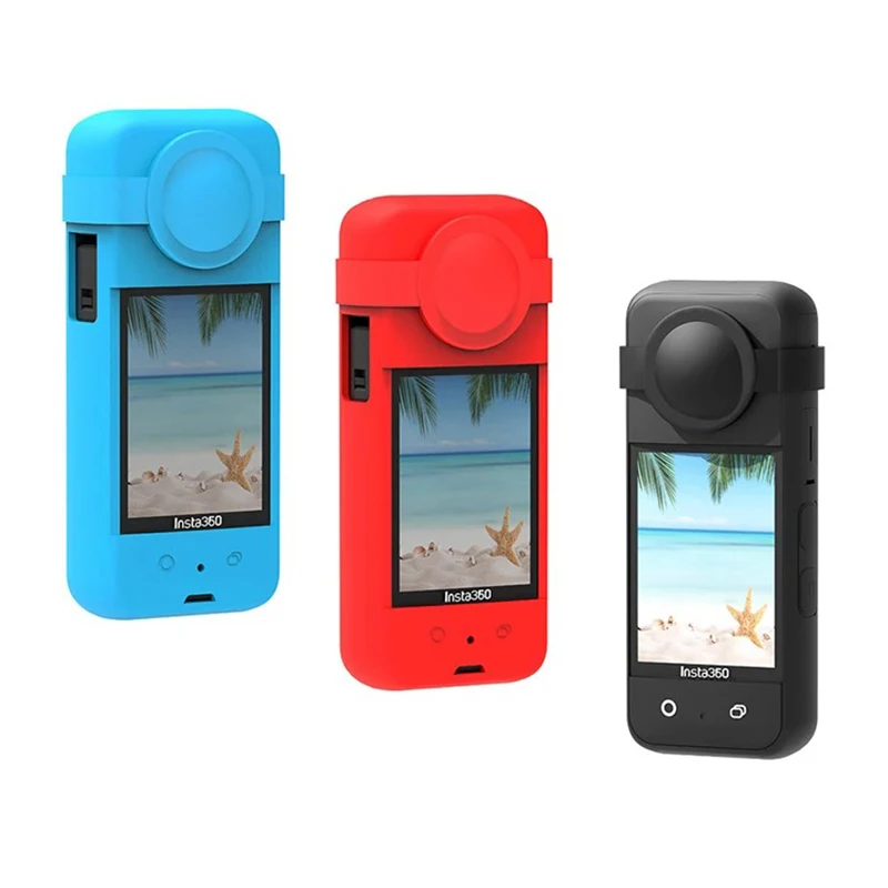 

for Insta360 X3 Silicone Cover for Insta 360 X3 Protection Protective Body Case Accessories