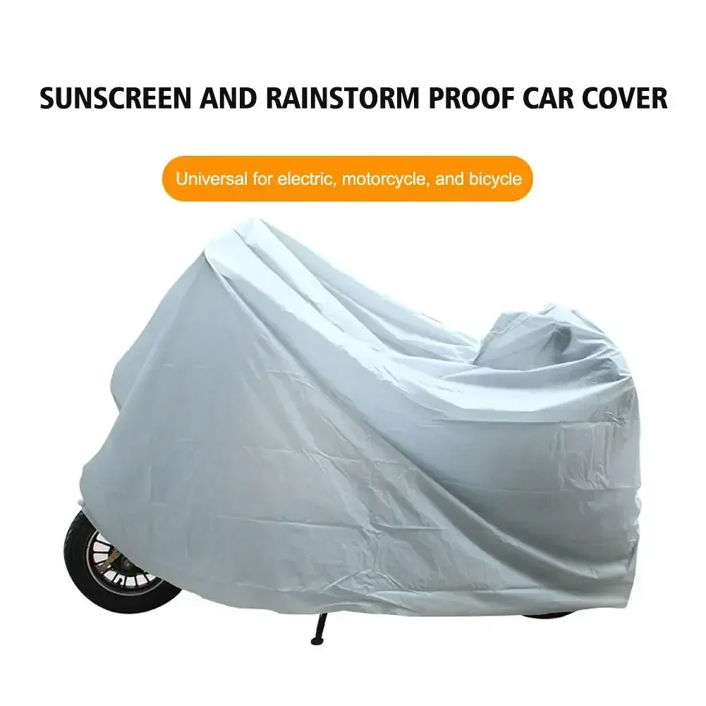 Waterproof Outdoor Motorcycle Motorbike Scooter Cover Scooter Rain Cover Dust Rain UV Protector Cover for 1.8m Electric Scooter