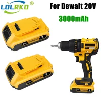 20V Batteries 3.0Ah DCB203 Li-ion Battery For Dewalt Max Tools DCB205 DCB206 DCB200 DCB182 DCB180 DCB230 DCD DCF DCG Series 1