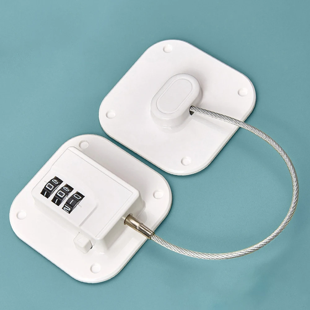 Cabinet Lock 1PCS Safety Refrigerator Punch-free Child Password Security Sliding Closet Door Locks