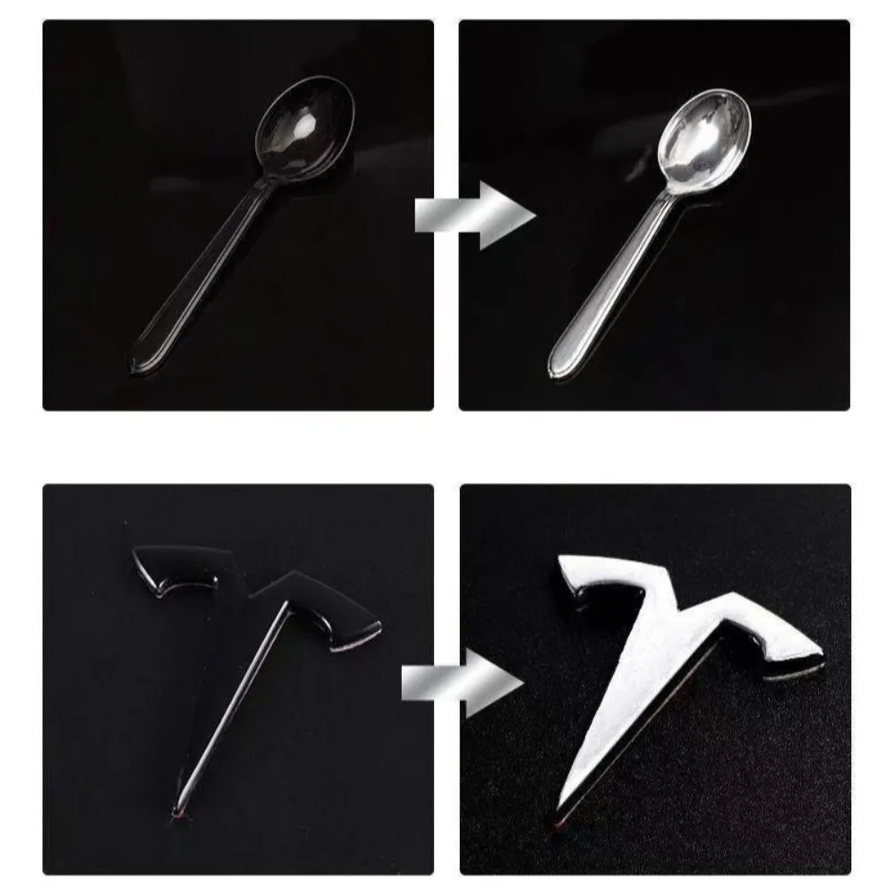 6pcs 2mm 미러 마커 펜 골드 & 실버 DIY 스프레이 페인트 펜 모델 페인팅 반사 페인트 반사 페인트 펜 머그잔