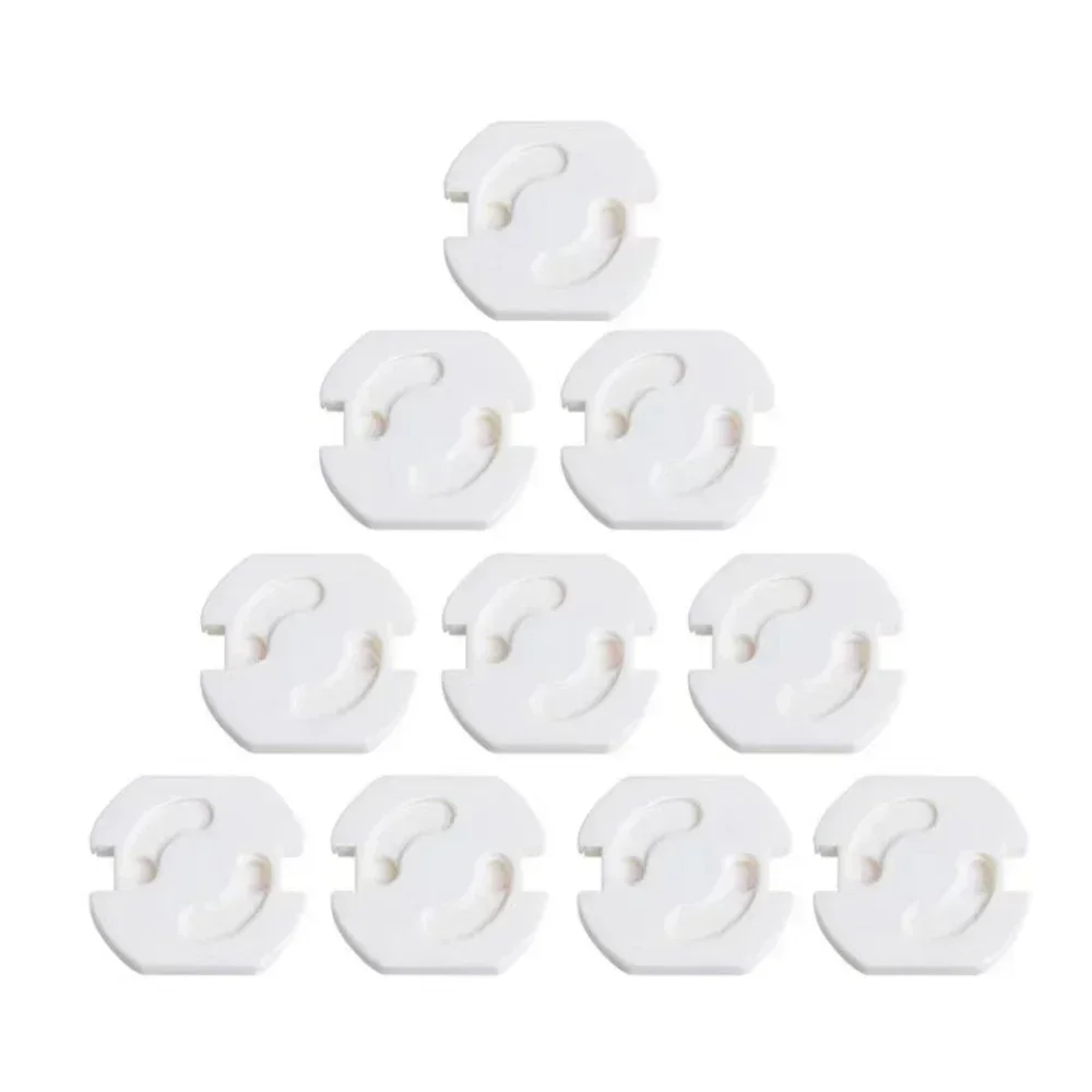 1/10pcs Electrical Outlet Protection Baby Child EU Power Socket Safety Guard Anti Electric Shock Plugs Protector Rotate Covers socket covers