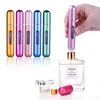 10/8/5ml Perfume Atomizer Portable Liquid Container For Cosmetics Traveling Mini Aluminum Spray Alcochol Empty Refillable Bottle 3