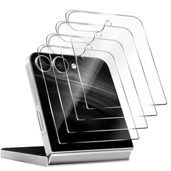 HD Clear Tempered Glass Screen Protector - 2.5D 9H Front Cover - Galaxy Z Flip7 FE (Transparent)