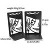 2pcs Anime One Piece Ace Book Ends, Non-Slip Metal Book Ends Office Bookends for Fans Collection Organise Desktop Bookends 6