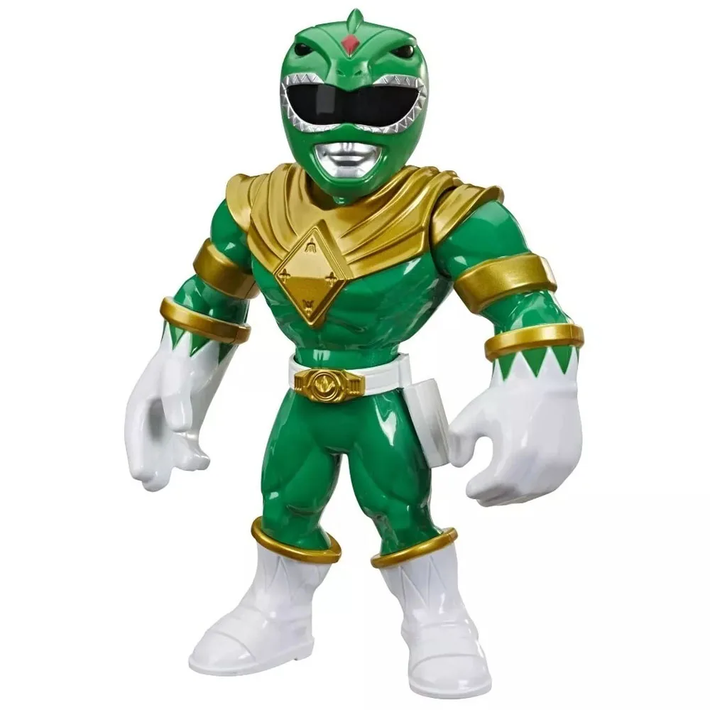 Heroes Mega Mighties Power Rangers Action Figure Collection - Red, Black, Green Rangers Toy Set
