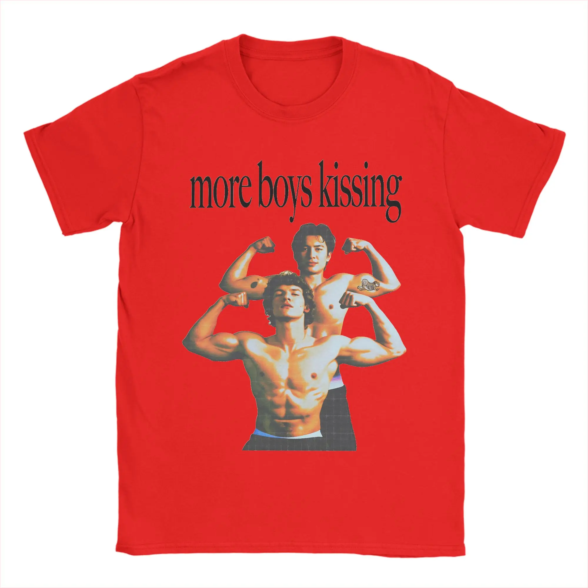 Men's Hip Hop Beach Tee – Y2K Print Cotton T-Shirt Gift
