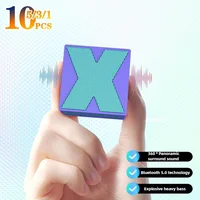 X1 Wireless Bluetooth Speaker Mini Audio Portable Player Small Home High Sound Quality Sound Suitable for Mobile Phones Computer 1