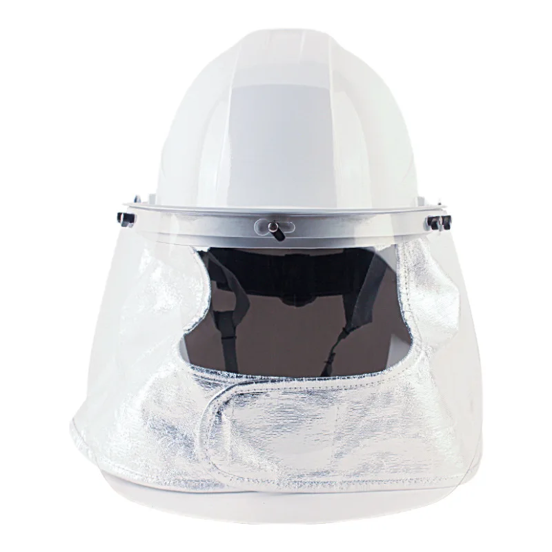 Gros plan sur l'écran PC du casque de soudure professionnel FRP, montrant sa surface protectrice