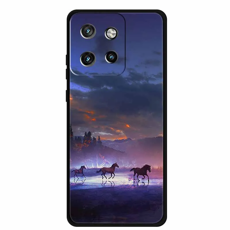 Starry Butterfly Soft Silicone Phone Case - Colorful TPU Cover