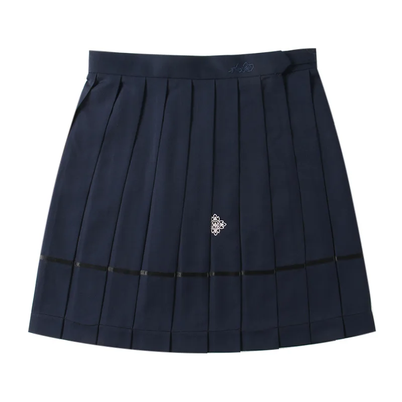 New Girls Movie Anime Cosplay Summer School Uniform Skirt Summer Waist Sailor Jk Uniform Pink Bow Tie Top And Pleated Skirt