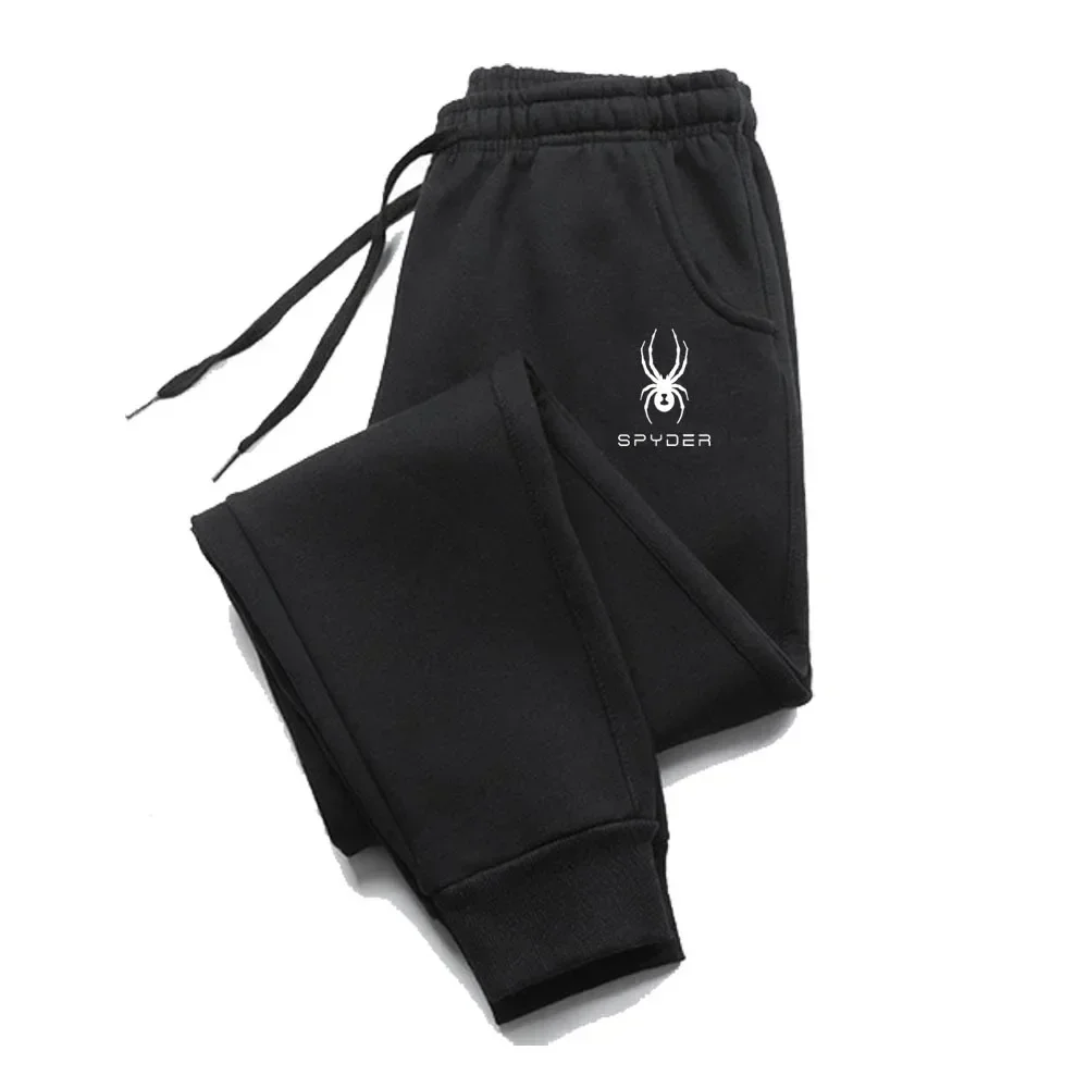 

Autumn Winter Men's Casual Pants Drawstring Casual Pants Fleece Joggers Workout Running Gym Fitness Sports Trousers Streetwear