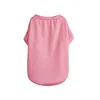 Breathable Dog T-shirt Solid Comfortable Thin Vest for Yorkshire Terrier Cute Summer Pet Clothes Dog Vest Pet Supplies 2