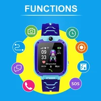 Montre intelligente pour enfants, localisation, appareil photo, vidéo, musique, jeux, alarme, calculatrice 3