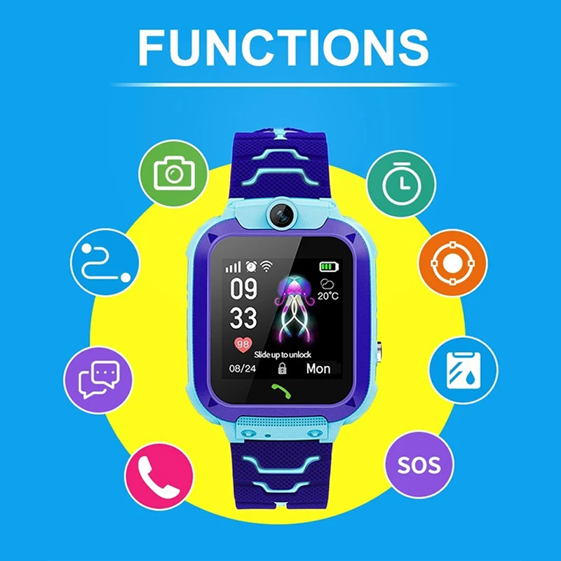 Smart Watch For Kids - Location, Camera, Video, Music, Games, Alarm, Calculator 3