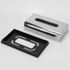 Household Napkin Dispenser Rectangular Paper Box Tissues Organizing Box Tissue Box Holder Desktop Paper Towel Box 6