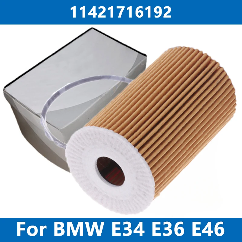 

Car Oil Filter Kit 11421716192 For BMW E30 E36 E46 E34 316g 318i ti ci 518 Touring Z3 1.8 1.9 M40 M42 M43 Engine Oil Filters