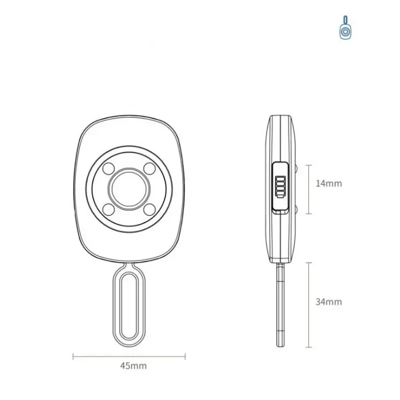 Camera For Hidden Camera Portable Pinhole Hidden Lens Detect Gadget Anti-Peeping Security Protection New