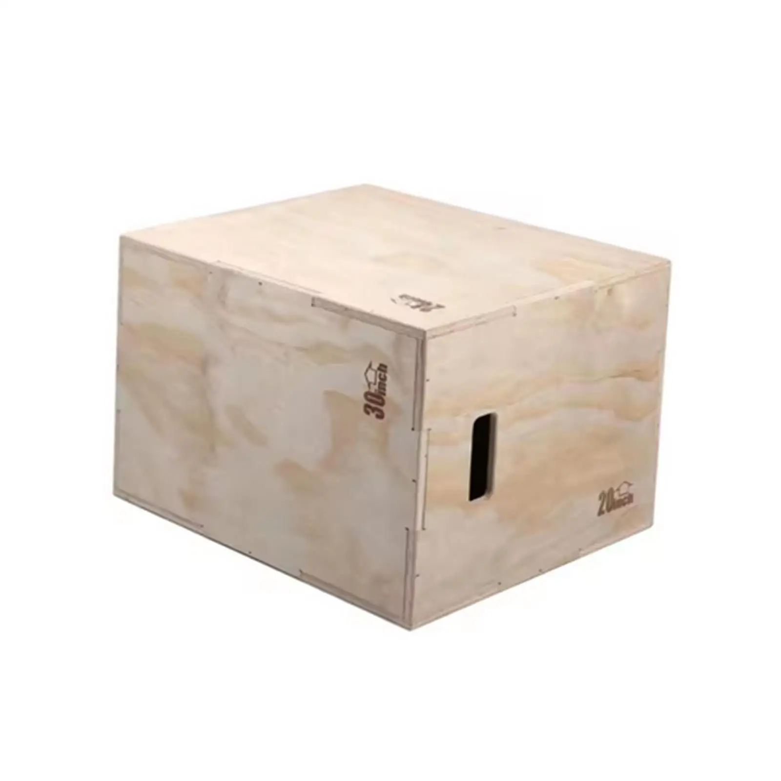 Wooden Plyometric Box Exercise Equipment for Jumping Squats Workout