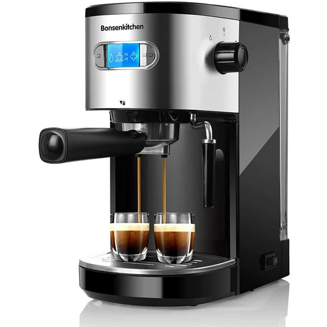 Bonsenkitchen Espresso Machine 20 Bar Coffee